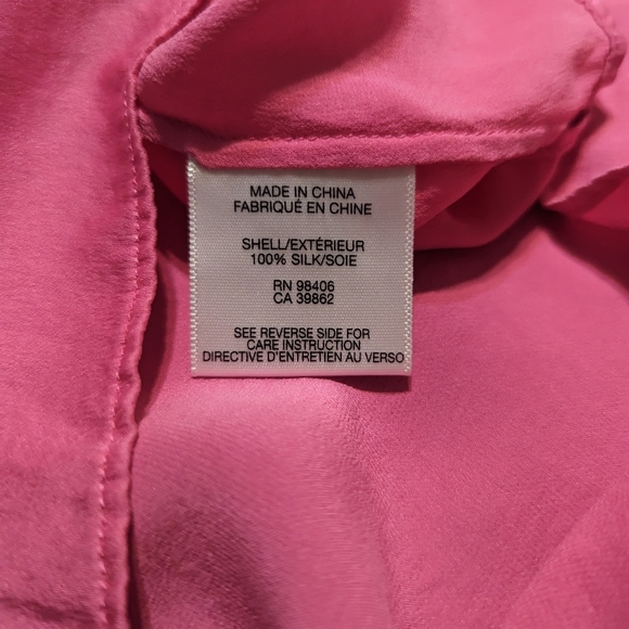 Theory Barbie Pink Silk Halter Top - Picture 6 of 8